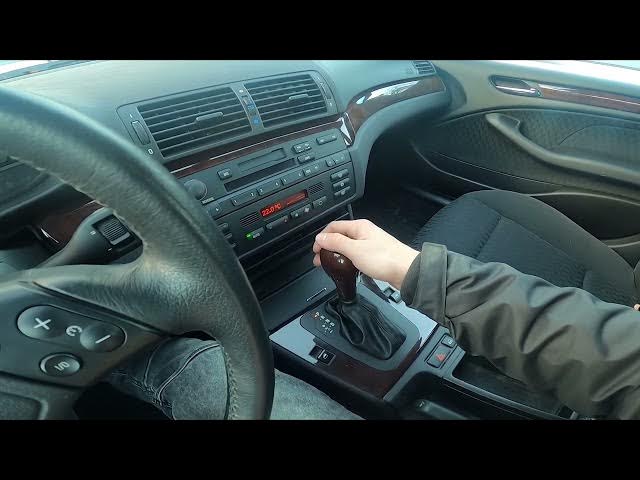 Video thumbnail for How to Manage Automatic Gearbox in BMW Series 3 E46 ( 1998 - 2007 ) | Drive With Automatic Gearbox