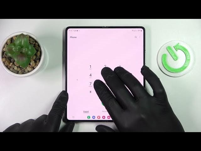 Video thumbnail for SAMSUNG Galaxy Z Fold 4 - How To Enable Speaker On Call