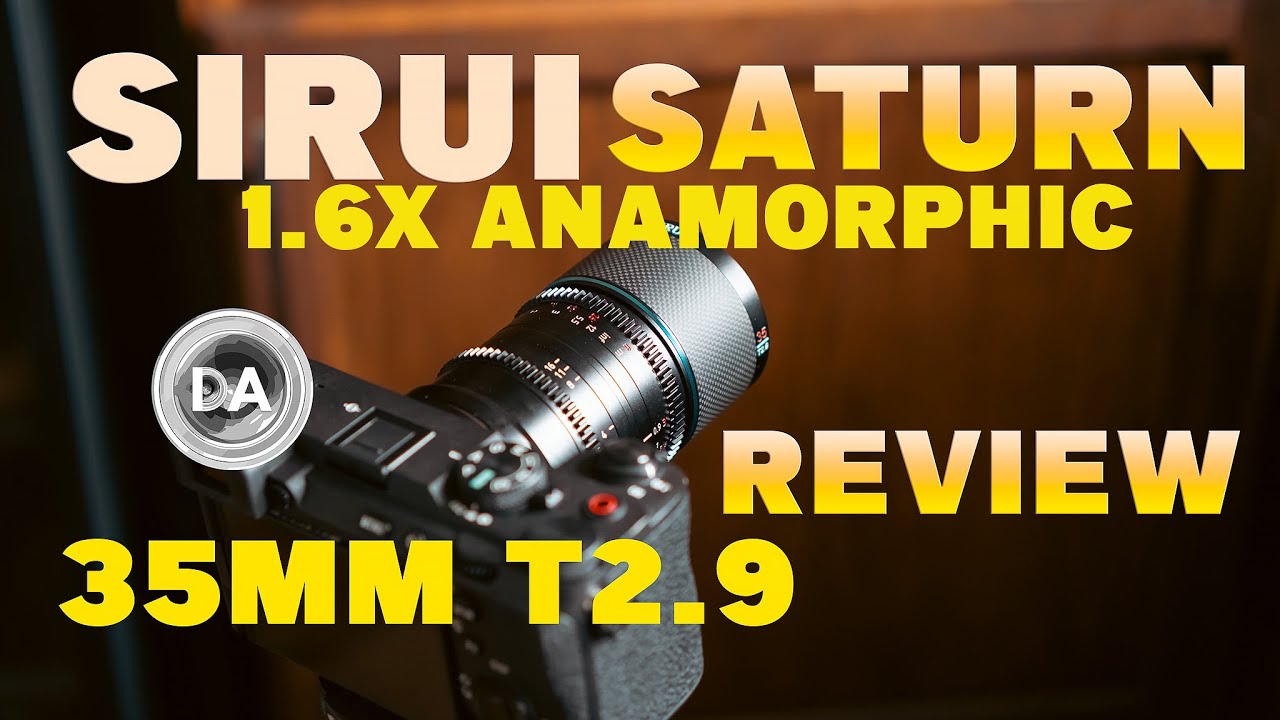 Video thumbnail for Sirui Saturn 35mm T2.9 1.6x Anamorphic Cine Lens Review | Up Your Cinematic Game!