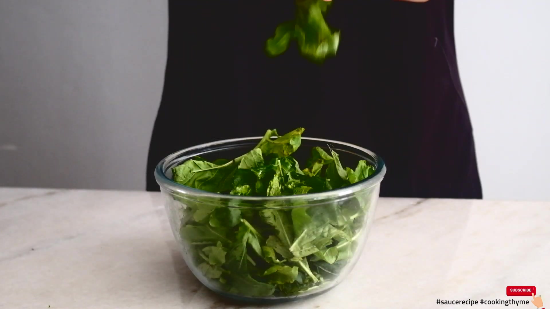 Video thumbnail for Easy Homemade Arugula Pesto Recipe