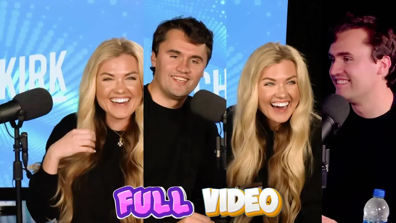 Video thumbnail for the finance zone: charlie and erika kirk's first podcast: marriage, relationships & finance