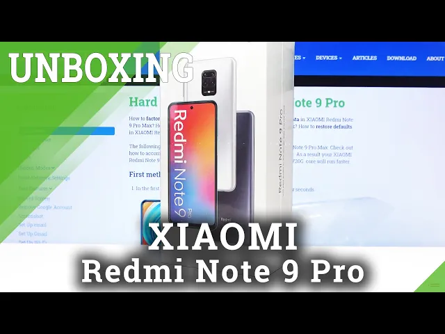 Video thumbnail for XIAOMI Note 9 Pro Unboxing – What’s hidden inside box?