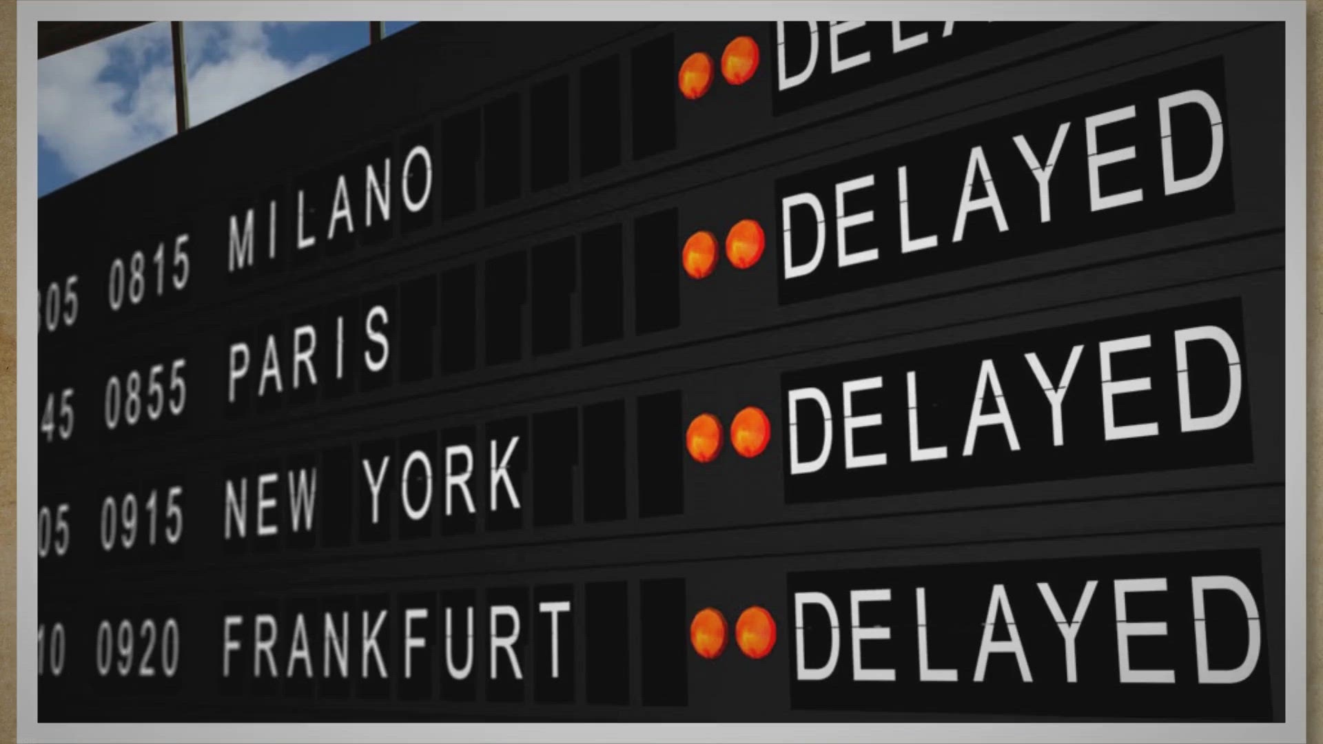 Video thumbnail for Flight delayed overnight? Rebook easily with these 7 tips!