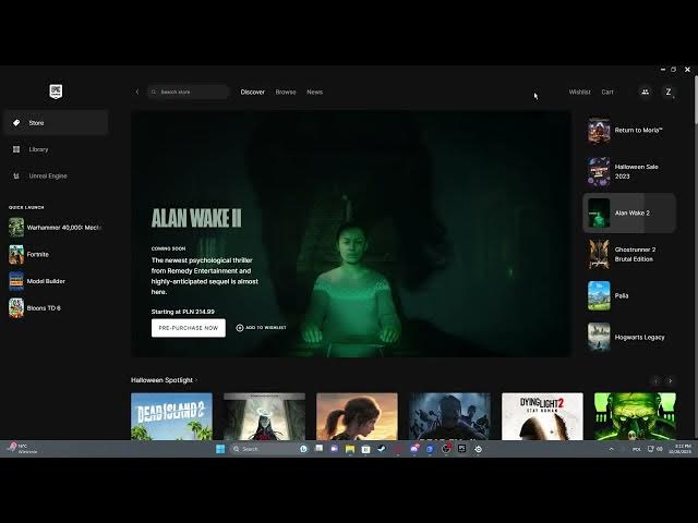 Video thumbnail for How To Check My Epic Rewards Amount In Epic Games Launcher 2023 / 2024