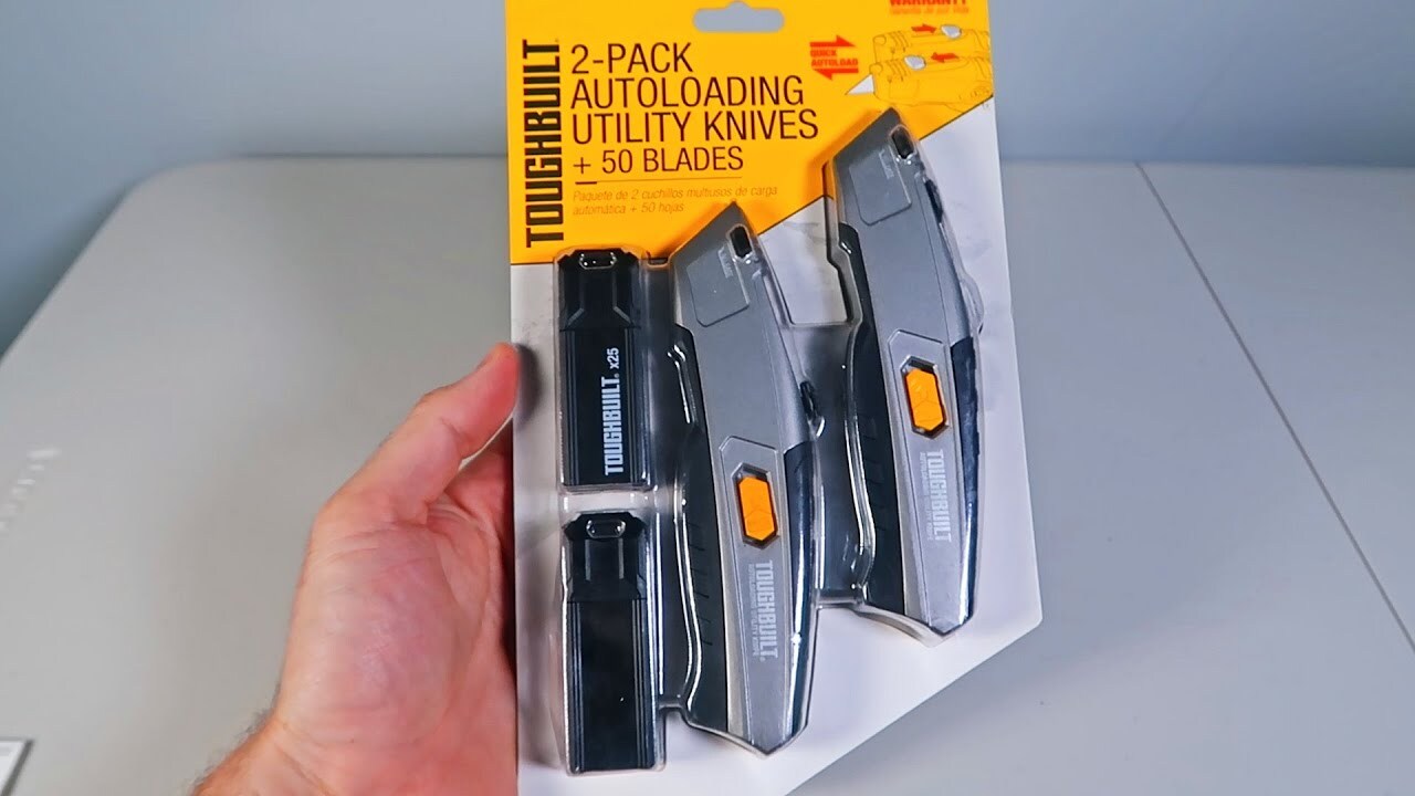Video thumbnail for Auto Loading Utility Knife
