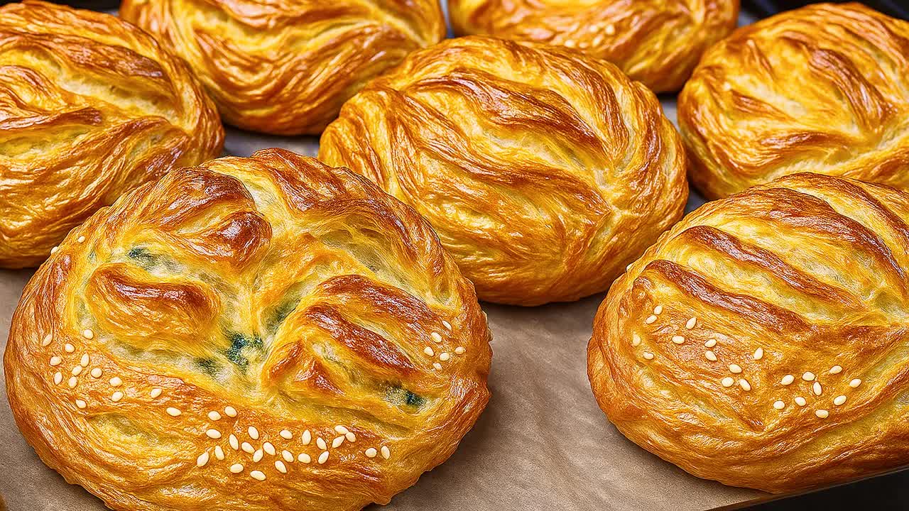 Video thumbnail for A NEW Turkish trend! Cheese-spinach rolls that melt in your mouth – in just 30 minutes!