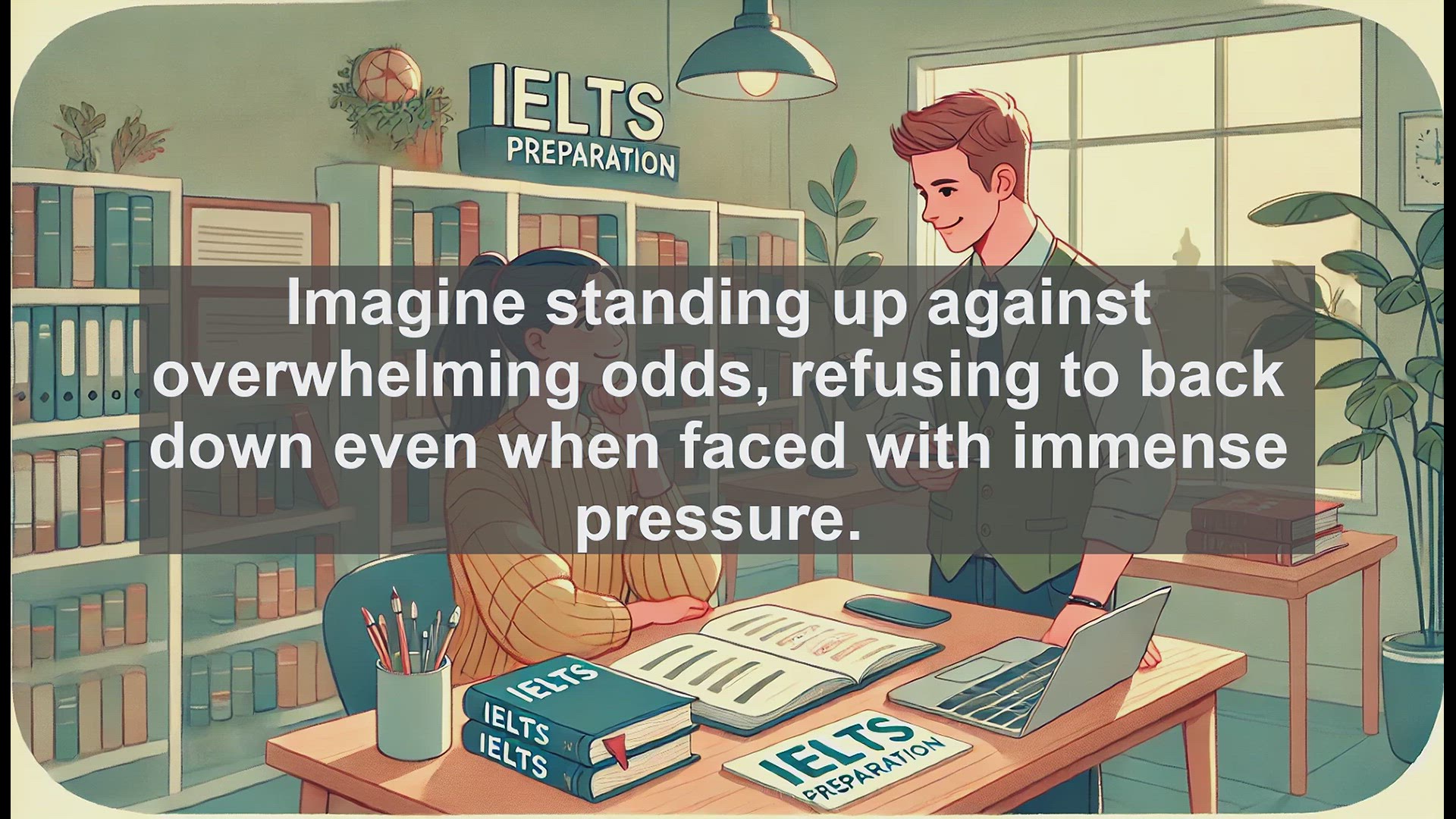 'Video thumbnail for 5000 Must Know IELTS 8.0 Vocabulary - Defiant: The Power of Standing Firm'