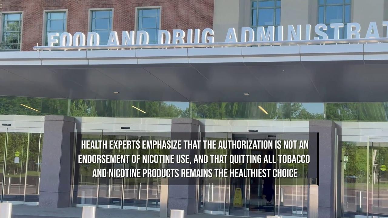 Video thumbnail for FDA Backs Reduced-Risk Claims for ZYN Nicotine Pouches.