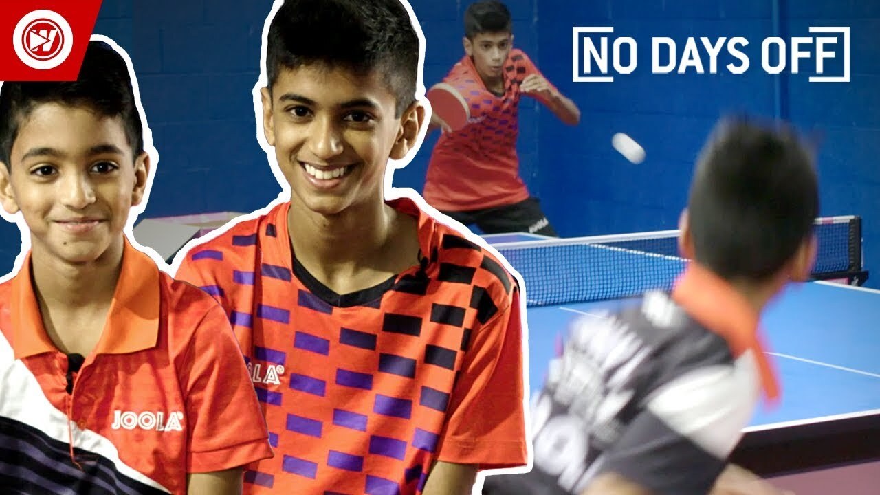 Video thumbnail for Table Tennis Superstars | 10 & 12-Year-Old Brothers