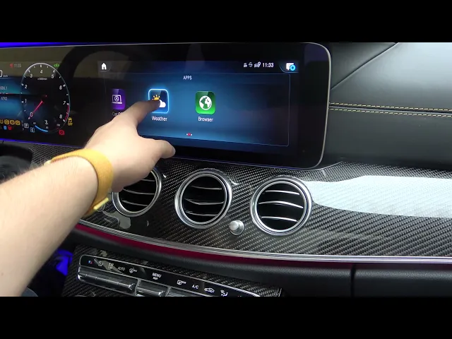 Video thumbnail for How to Find & Open Browser in Mercedes E63S AMG? MBUX Multimedia System Feature