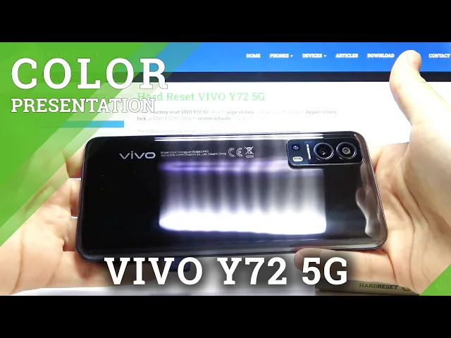 Video thumbnail for Vivo Y72 5G - Black Color | Back Cover Color Presentation
