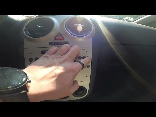 Video thumbnail for How to Manually Change Radio Station in Opel Corsa D ( 2006 – 2014 ) - Adjust Radio Station