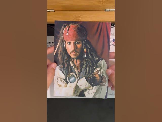 Video thumbnail for Johnny Depp Will Send You an Autograph with JUST 1 EMAIL! #johnnydepp #autograph #fanmail
