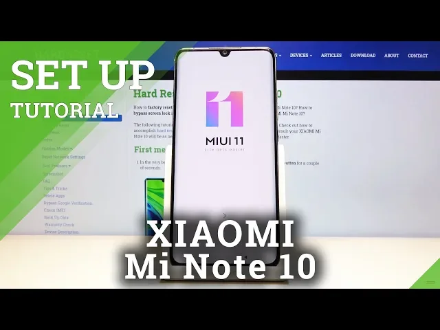 Video thumbnail for How to Activate & Configure Xiaomi Mi Note 10 - Set Up Process