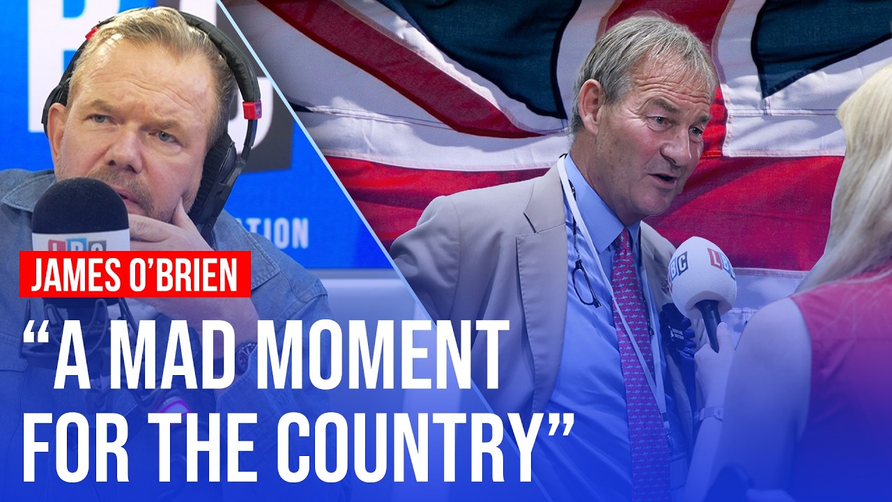 Video thumbnail for James O'Brien analyses the 'significant sea change' of UK politics