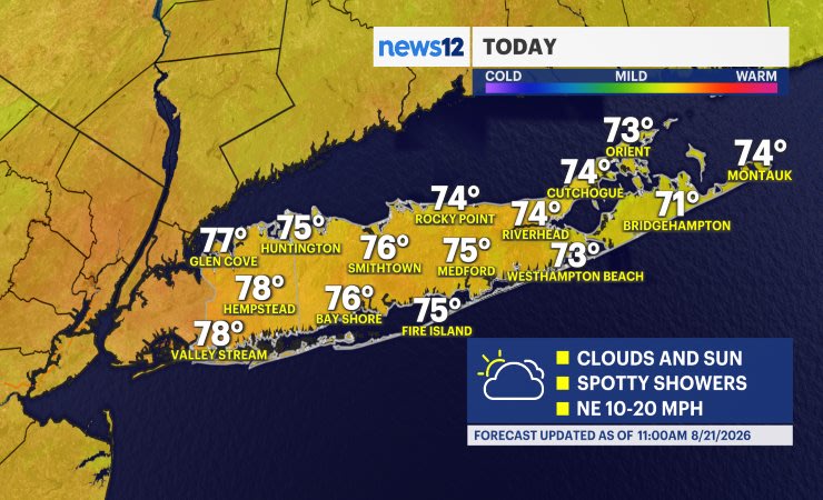 Video thumbnail for Drier weather this afternoon; tracking more showers for the weekend