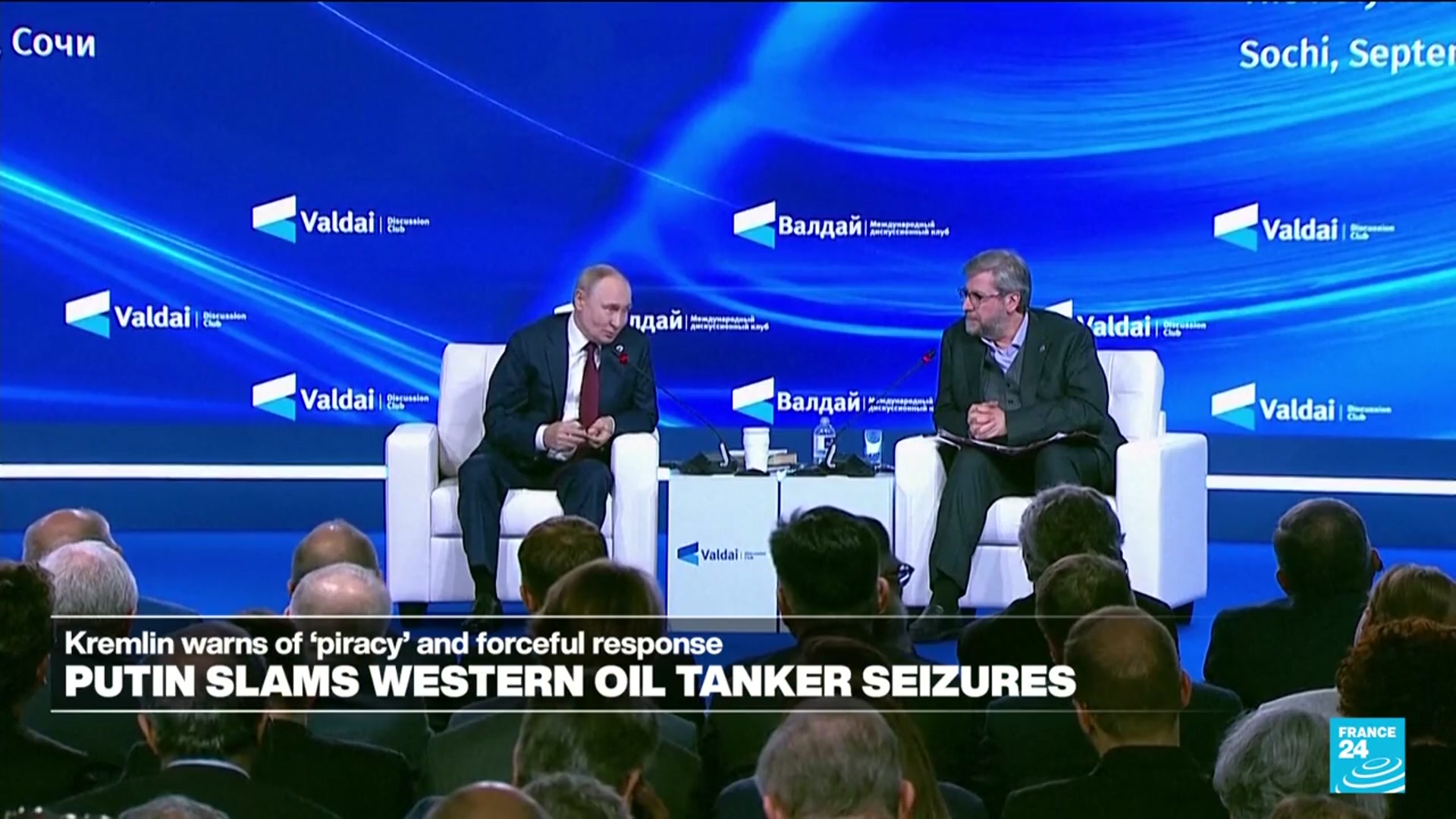 'Video thumbnail for Putin warns supplies of US long-range missiles to Ukraine will badly hurt ties'