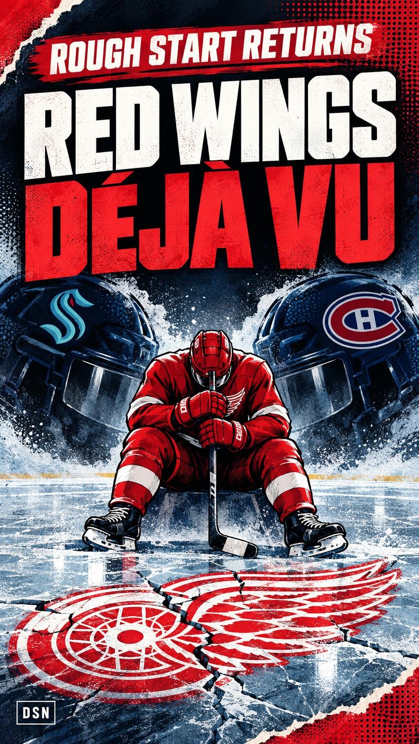 Video thumbnail for The Red Wings’ early-season mess already feels too familiar