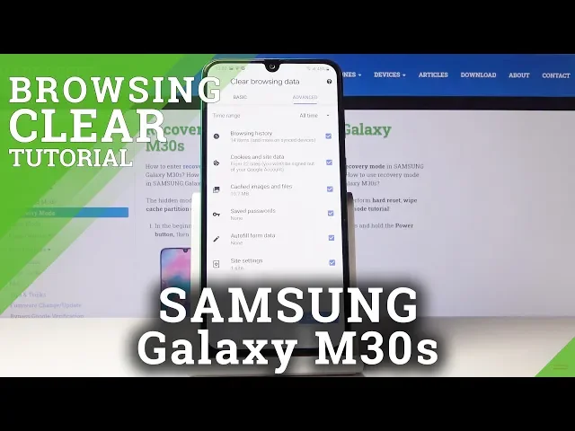 Video thumbnail for How to Erase Browser History in SAMSUNG Galaxy M30s – Delete Browser Storage
