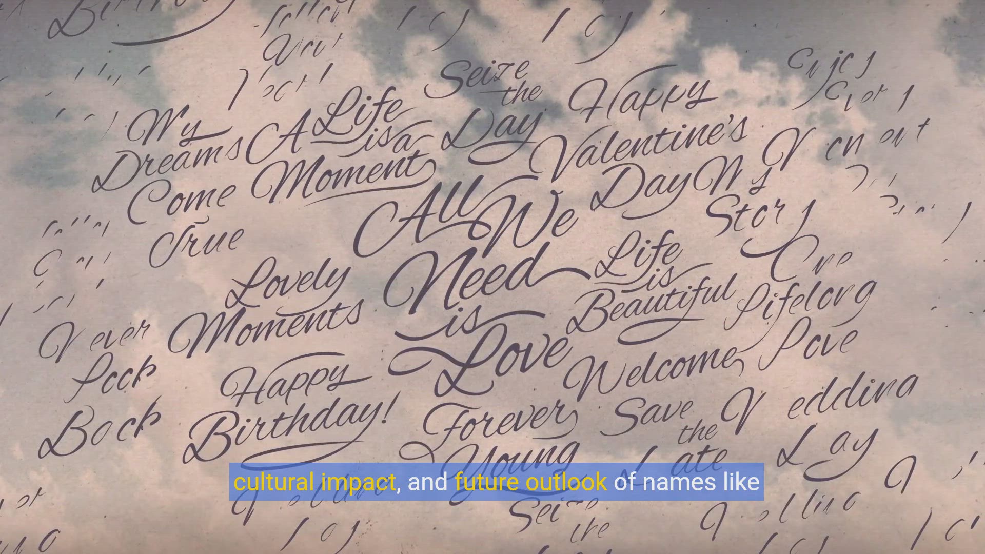 'Video thumbnail for The Rise of Surname-Style First Names: A Cultural Shift'