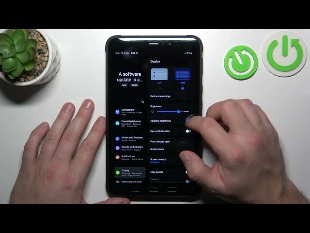 Video thumbnail for How to Find & Configure Display Settings on SAMSUNG Galaxy Tab Active3