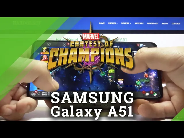 Video thumbnail for Marvel Contest of Champions Performance Test on SAMSUNG Galaxy A51 - Gameplay