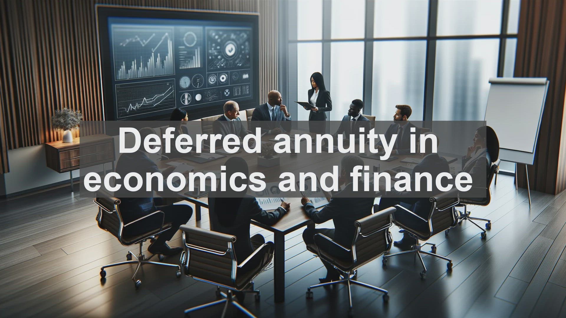'Video thumbnail for Deferred annuity in economics and finance'