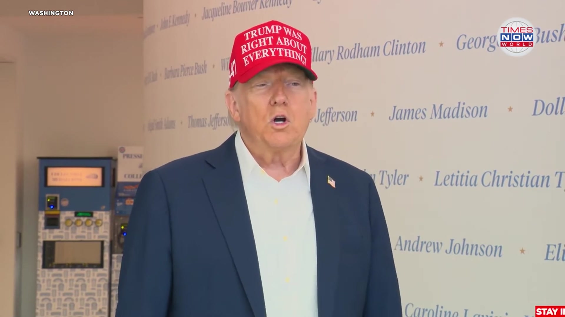 'Video thumbnail for Trump Torches Bolton Over FBI Raid, Claims DC Crime Crisis Solved | Times Now World'