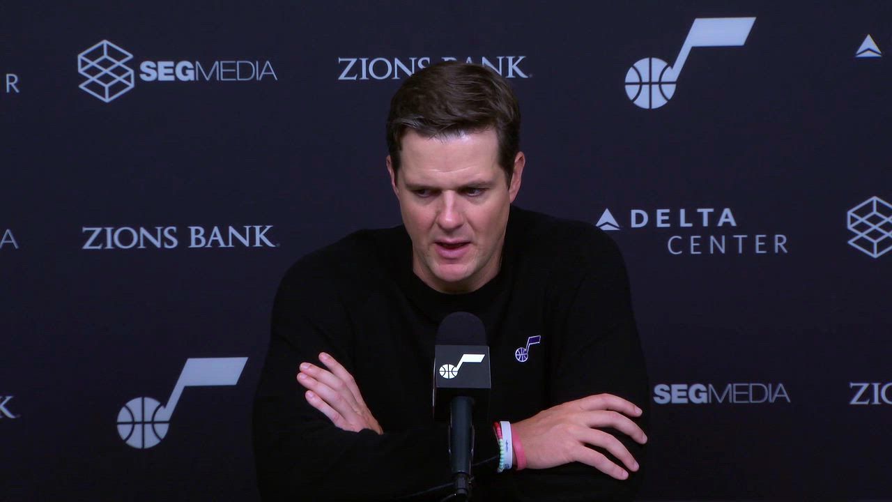 Video thumbnail for Will Hardy Highlights Positives and Negatives in Utah Jazz's 119-109 Win Over Spurs