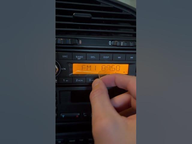 Video thumbnail for The 1999 automobile now has Bluetooth :) #e36coupe #cars #bmwm3 #bmw #e36touring