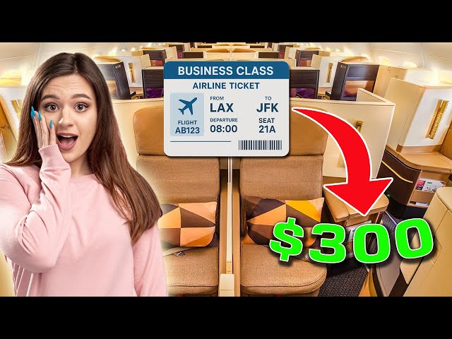 Video thumbnail for How to Fly Business Class for the Price of Economy (100% Legal Method)