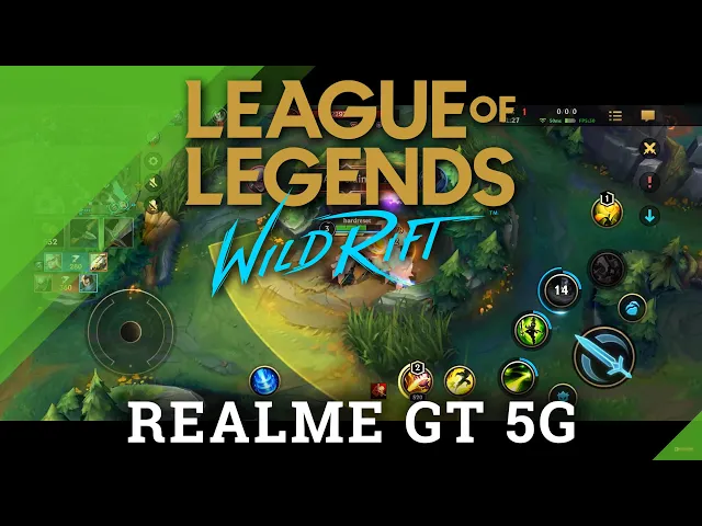 Video thumbnail for Realme GT 5G Wild Rift Test (Screen Recorded) - Efficiency & Smoothness Test of League of Legends