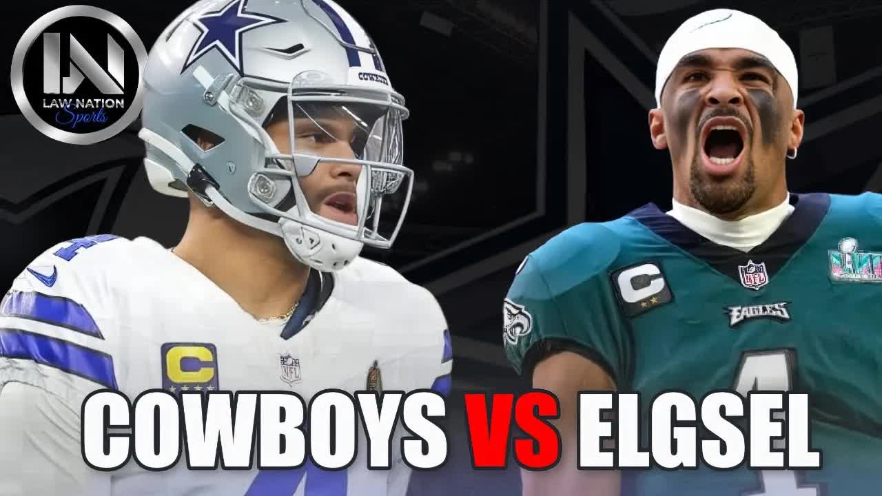 Video thumbnail for law nation sports: cowboys vs eagles! live game reaction & analysis
