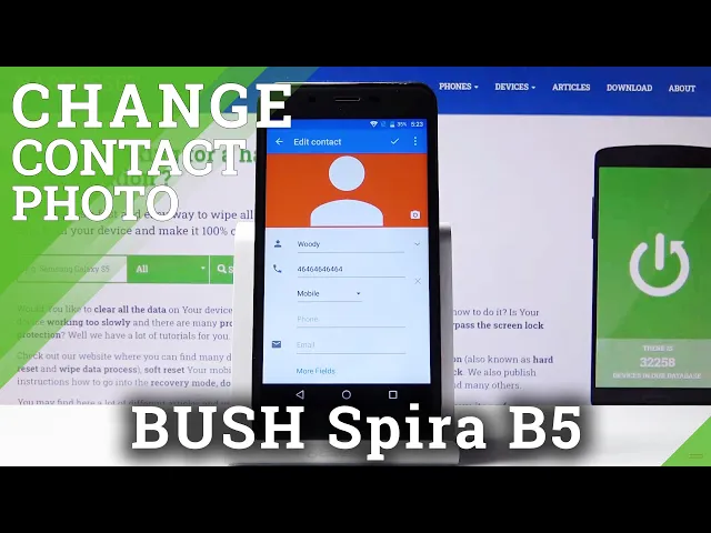 Video thumbnail for How to Add Photo to a Contact on BUSH Spira B5 – Customize Your Phone