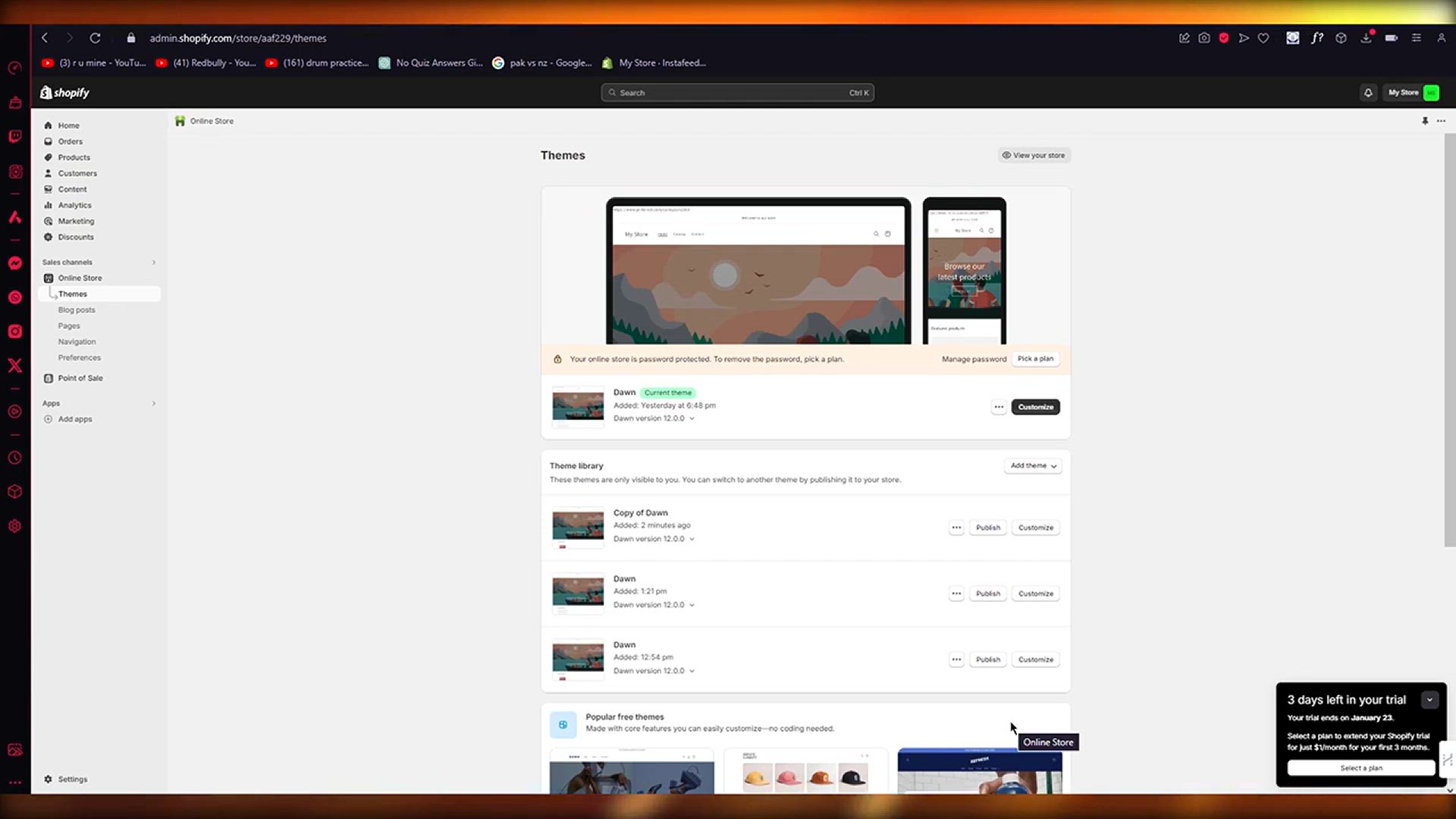 'Video thumbnail for Where Can I Find My Shopify Store Url Link (Simple)'