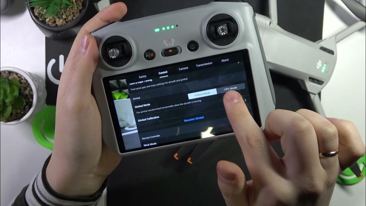 Video thumbnail for How to Switch Camera Gimbal Mode to Follow in DJI Mini 3 Pro