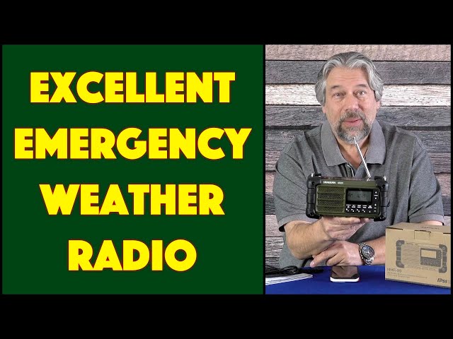 Video thumbnail for SANGEAN MMR-99 Emergency Weather Radio -- REVIEW