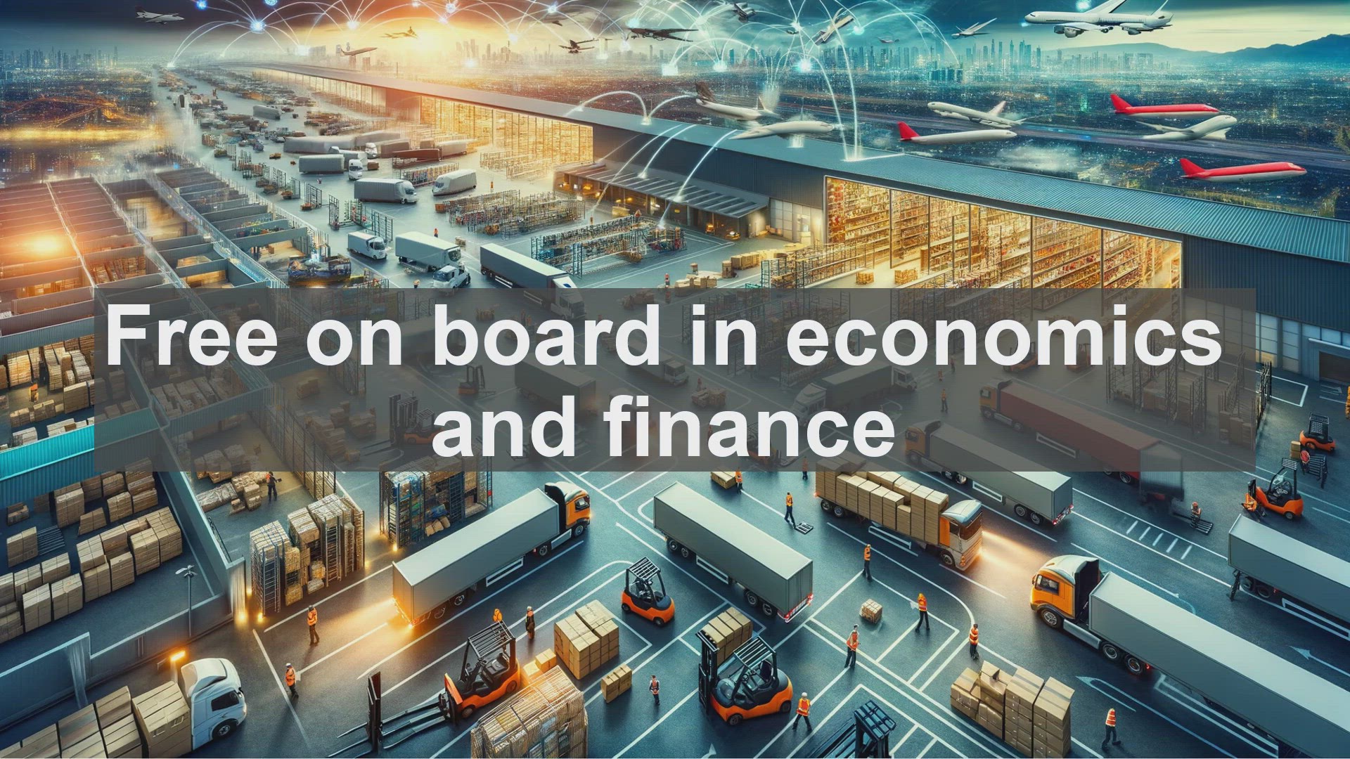 'Video thumbnail for Free on board in economics and finance'