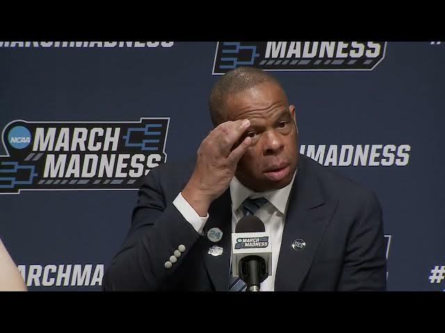 Video thumbnail for #UNC postgame press conference with Hubert Davis, Henri Veesaar and Seth Trimble