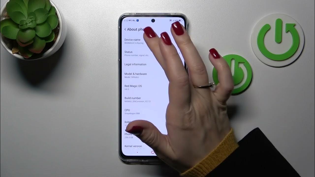 Video thumbnail for How to Check Phone Model on ZTE Nubia Red Magic 6R – Find Device Info