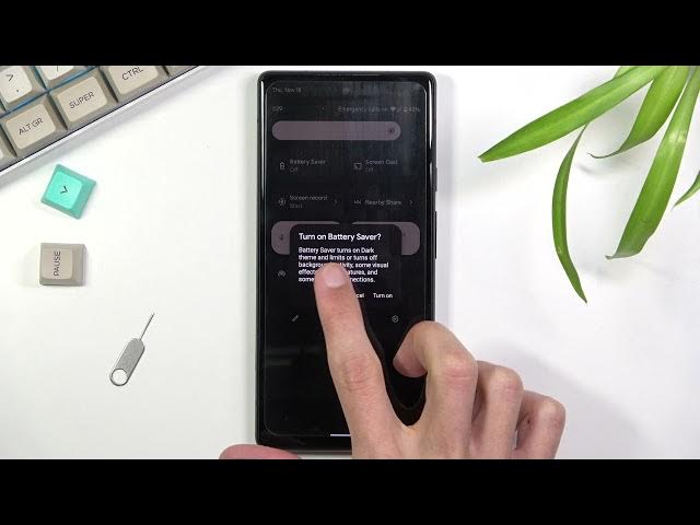 Video thumbnail for How to Use Battery Saver in GOOGLE Pixel 6 – Extend Battery Life