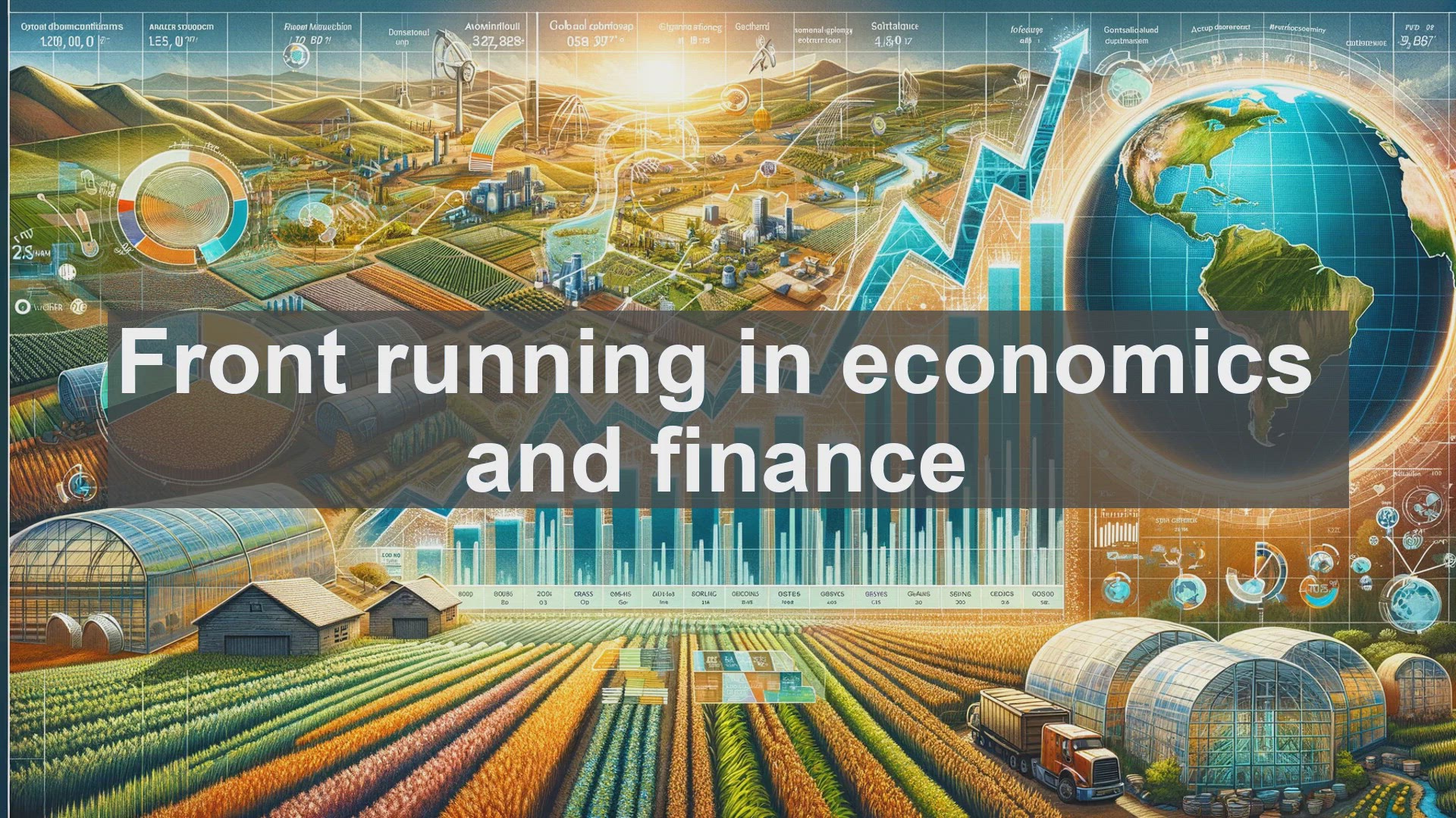 'Video thumbnail for Front running in economics and finance'