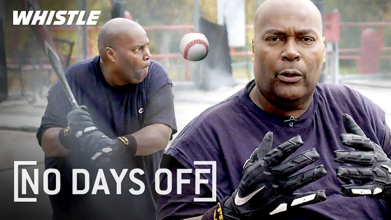 'Video thumbnail for How He Hits A 250 MPH FASTBALL | The Legend Of Stanley Anderson'