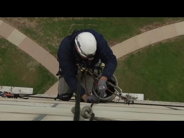 Video thumbnail for Washington Monument Earthquake Damage  -Repairs