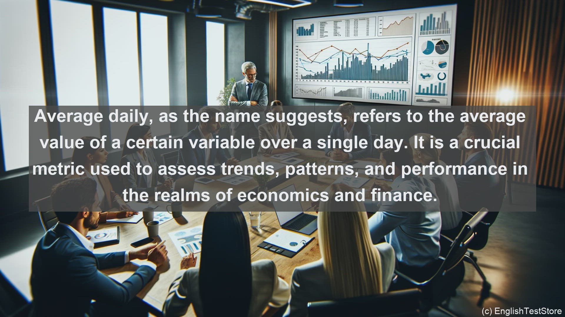 'Video thumbnail for Average daily in economics and finance'