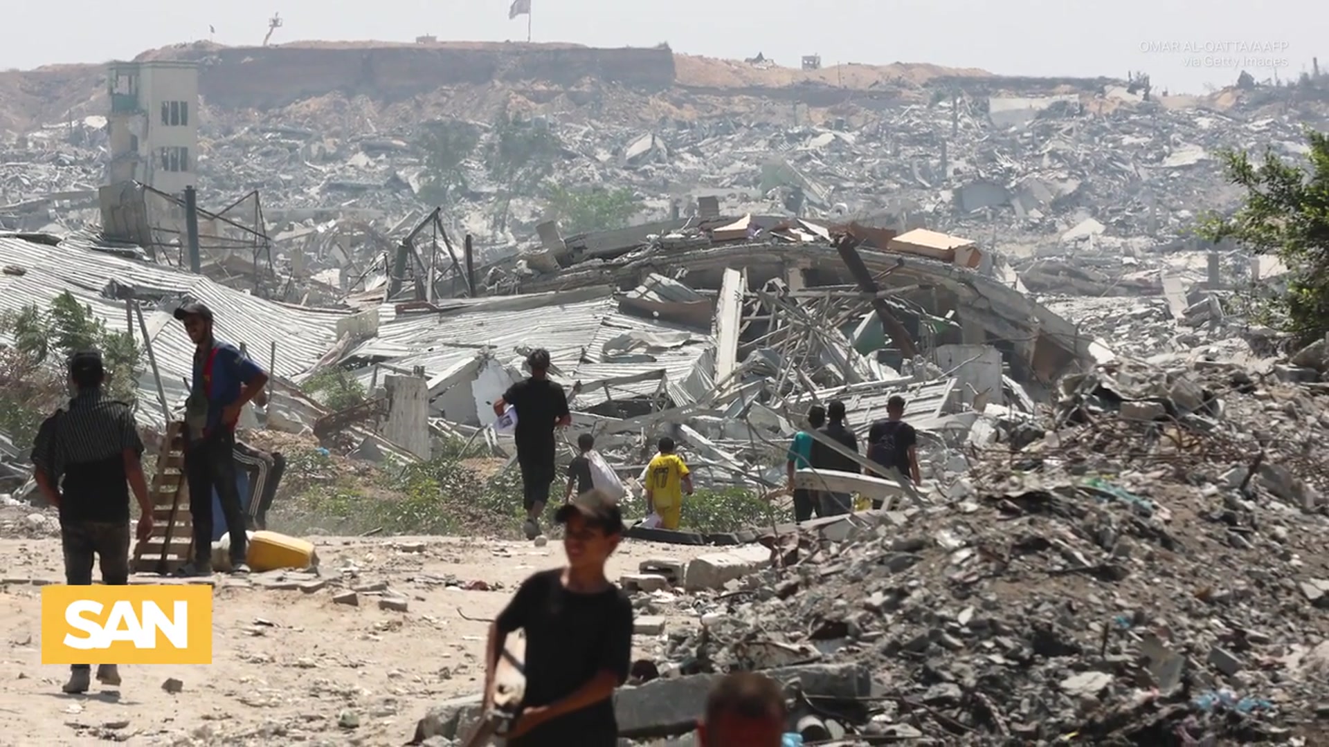'Video thumbnail for Israel begins first stage of planned assault on Gaza City'