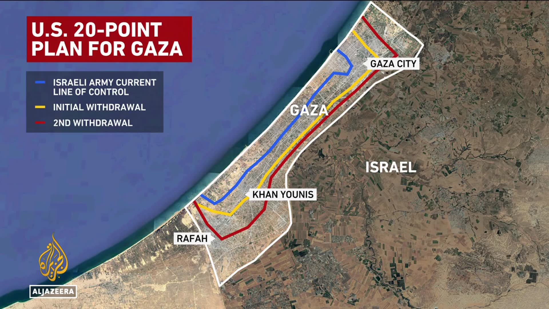'Video thumbnail for Israel Begins Gaza Withdrawal Under US-Backed Agreement'