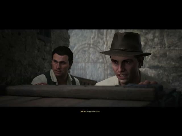 Video thumbnail for Mafia: The Old Country - Chapter 8 Disgrazia: L'Ombra and Major D'Amico Argue at Tannery Cutscene