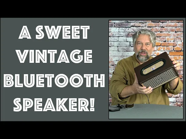 Video thumbnail for Tewell RetroRock Vintage Style Bluetooth Speaker -- REVIEW