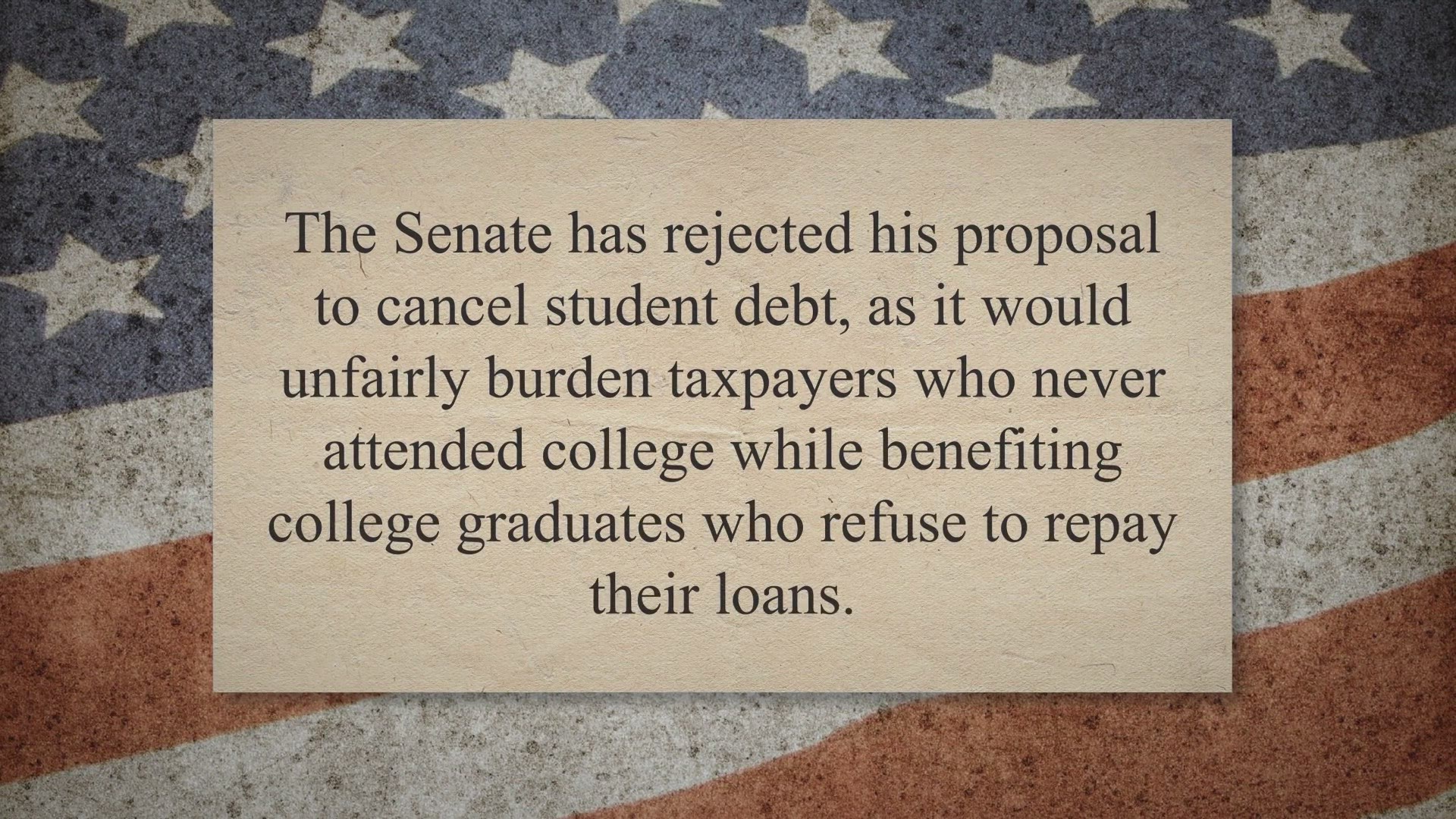 Video thumbnail for SHOCKING: Biden’s Latest Sneaky Maneuvers Drain Billions from Taxpayers in Student Loan Forgiveness Saga